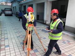 上海黄浦区某广场仿古建筑沉降监测